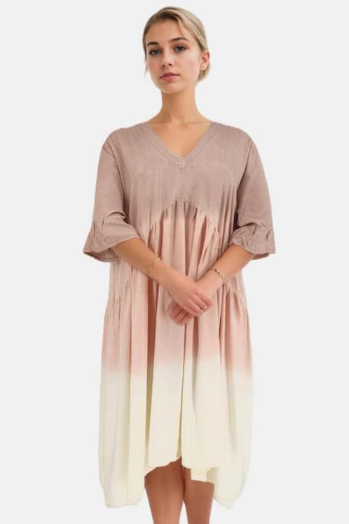Luna Serena mila 0642-52 oneMaat 42/44 (L), Kleding | Dames, Jurken, Overige kleuren, Nieuw, Maat 42/44 (L), Verzenden