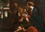 Scuola genovese (XVII) - Vergine col bambino, San Giovannino
