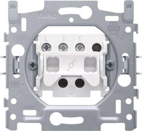 Niko, wisselschakelaar of wisseltrekschakelaar, 10 AX/250 Va, Doe-het-zelf en Bouw, Elektriciteit en Kabels, Verzenden