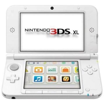 Nintendo 3DS XL Wit (Nette Staat & Krasvrije Schermen), Ophalen of Verzenden