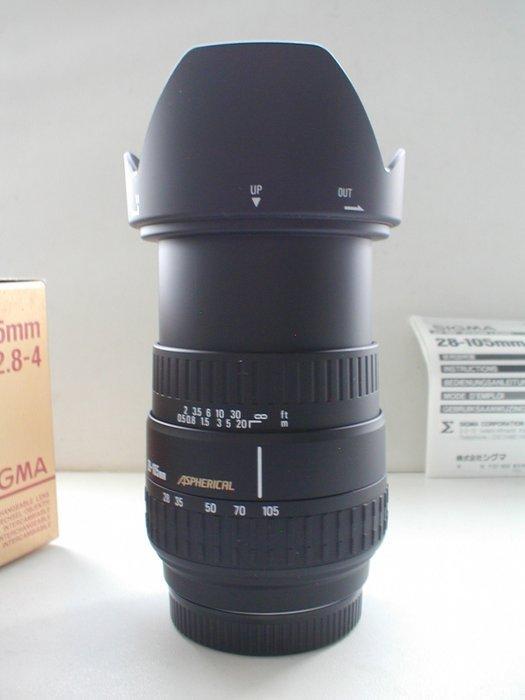 Sigma 28-105mm F/2.8-4 lens voor Minolta A / Sony A Zoomlens, Audio, Tv en Foto, Fotocamera's Digitaal