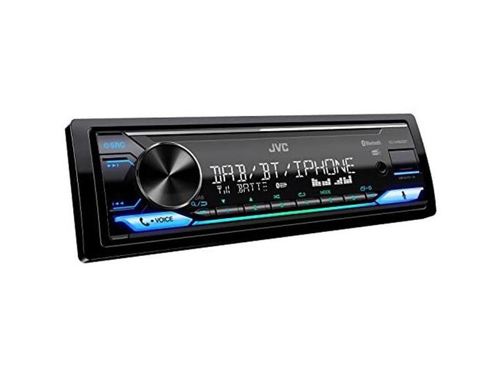 JVC KD-X482DBT - 1DIN Autoradio - DAB+ Bluetooth - 10cm diep, Autos : Divers, Autoradios, Envoi