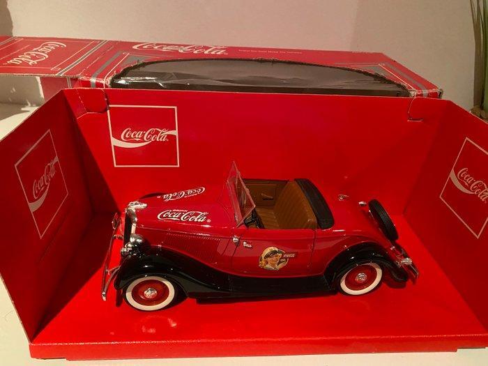 Solido 1:18 - Modelauto - Ford V8 Roadster - Coca Cola, Hobby en Vrije tijd, Modelauto's | 1:5 tot 1:12
