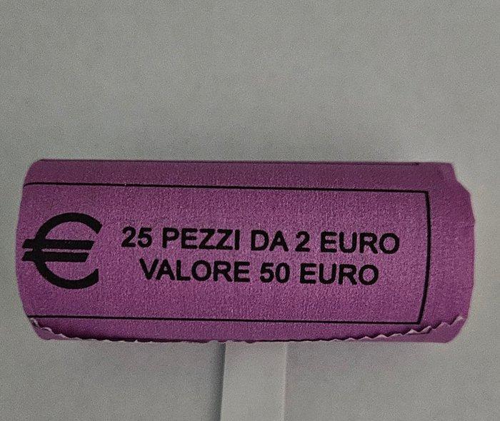 Italië. 2 Euro 2025 Amerigo Vespucci (25 monete) in, Postzegels en Munten, Munten | Europa | Euromunten