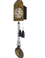 Horloge comtoise - Laiton, Émail - 1880-1920, Antiek en Kunst