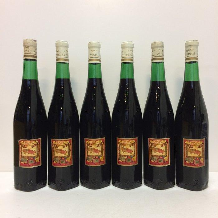 1970 Bodegas Rioja Santiago, Gran Condal Reserva de Añada, Verzamelen, Wijnen