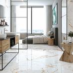 Vanity White ( LEVIGLASS ) 120x120 HOOGGLANS Vloertegel /, Ophalen of Verzenden, Nieuw