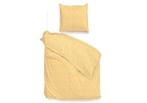 ZoHome Dekbedovertrek Lino Aspen Yellow - 100% Katoen, Nieuw