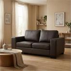 Leren bank Enjoy - 2 zits - Toledo Caffe (donkerbruin) -, Huis en Inrichting, 150 tot 200 cm, Nieuw, Ophalen of Verzenden, Modern