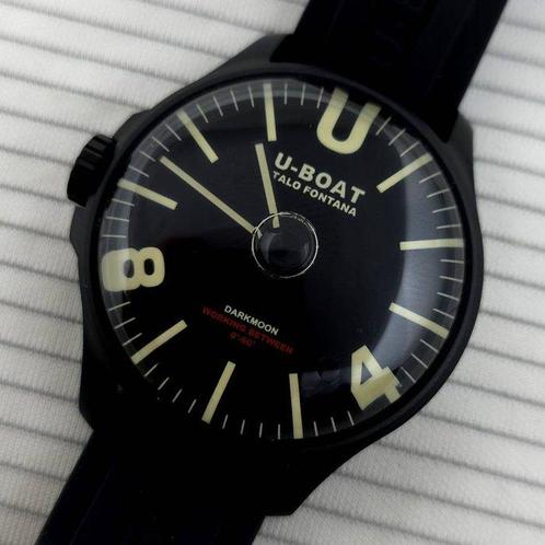 U-Boat - Capsoil Darkmoon Black - 8464/B - Heren - 2020+, Handtassen en Accessoires, Horloges | Heren