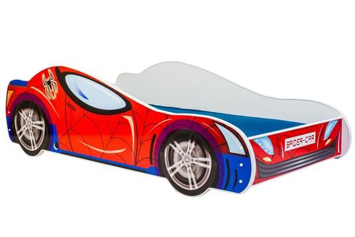 Kinderbed - Spiderman auto bed - 160x80 cm - incl. matras, Kinderen en Baby's, Kinderkamer | Bedden, Nieuw, Ophalen of Verzenden