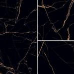 Latina Gold Black hoogglans 60x120 vloertegel en wandtegel, Doe-het-zelf en Bouw, Tegels, Ophalen of Verzenden, Nieuw