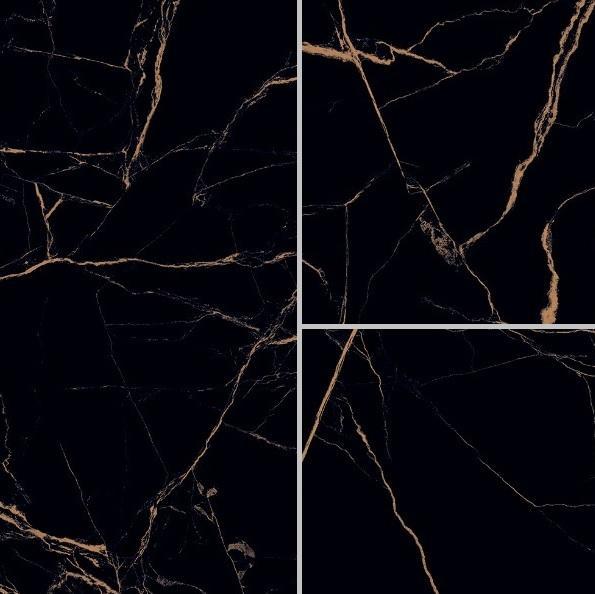 Latina Gold Black hoogglans 60x120 vloertegel en wandtegel, Doe-het-zelf en Bouw, Tegels, Ophalen of Verzenden