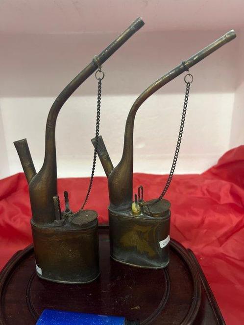 Water tobacco pipes - Brons - China - 20e eeuw, Antiek en Kunst, Antiek | Overige Antiek