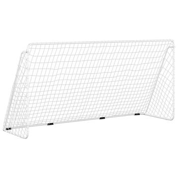 Voetbalgoal Wit Staal - Tweede Kansje voor Competitie! beschikbaar voor biedingen