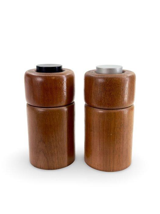Dansk Design - Jens Harald Quistgaard - Peper- en zoutstel, Antiek en Kunst, Antiek | Meubels | Stoelen en Sofa's