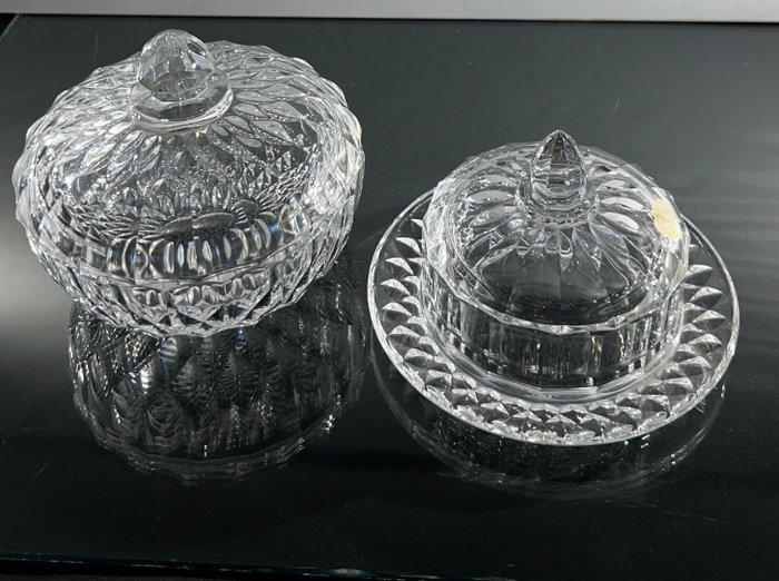 Val Saint Lambert - Bocal (2) - Impériale - Cristal -, Antiek en Kunst, Antiek | Glaswerk en Kristal