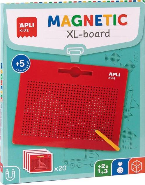 APLI | XL Magneetbord Met Pen (Educatief, Binnenspeelgoed), Kinderen en Baby's, Speelgoed | Educatief en Creatief, Nieuw, Verzenden