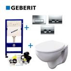 Geberit UP100 Toiletset set67 Geberit Econ Rimfree met De...