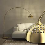 tectake®- Booglamp vloerlamp woonkamer - Retro vintage eetka, Huis en Inrichting, Verzenden, Nieuw