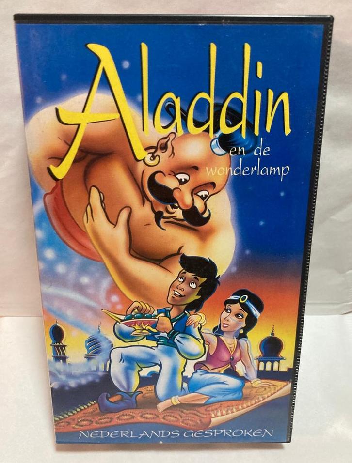 ALADDIN EN DE WONDERLAMP (VHS), Cd's en Dvd's, VHS | Film, Gebruikt