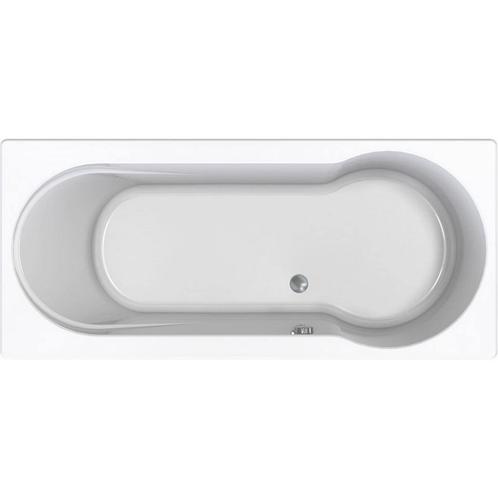 Inbouw Duo Ligbad Wisa New Fontana 170x75x50 cm Wit, Doe-het-zelf en Bouw, Sanitair, Bad, Nieuw, Ophalen of Verzenden