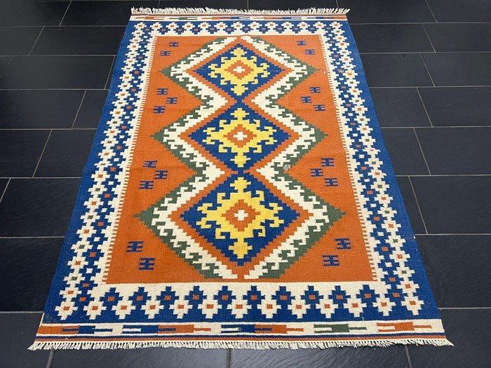 Kazak Kelim - Kelim - 210 cm - 145 cm, Huis en Inrichting, Stoffering | Tapijten en Vloerkleden