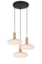 Hanglamp Lucide SINGALA -  - 3xE27 - Mat Goud /, Verzenden, Nieuw