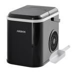 Arebos IJsblokjesmachine, 12 kg/24 uur, ijsblokjesmaker R600, Verzenden, Nieuw