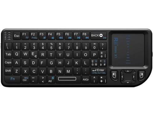Veiling - Rii Mini X1 draadloos toetsenbord met muis touchpa, Computers en Software, Toetsenborden
