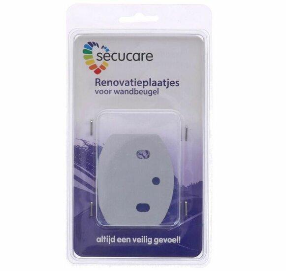 Secucare renovatieplaatje voor wandbeugels 2 stuks, Handtassen en Accessoires, Overige Accessoires, Ophalen of Verzenden