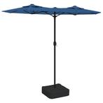 Grote Parasol met LED Verlichting | Tweede Kansje, Tuin en Terras, Parasols, Verzenden, Nieuw, 1 tot 2 meter, Stokparasol