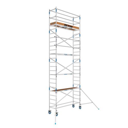 Fast clic Rolsteiger 75 x 8.2 mtr werkhoogte, Bricolage & Construction, Échafaudages, Envoi