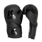King Pro Boxing KPB / BG KIDS 3 Bokshandschoenen Zwart Zwart, Sport en Fitness, Verzenden, Nieuw, Bokshandschoenen