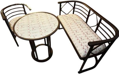 J.&J. Kohn - Josef Hoffmann - Ensemble de sièges (3) - Bois,, Antiek en Kunst, Antiek | Meubels | Stoelen en Sofa's