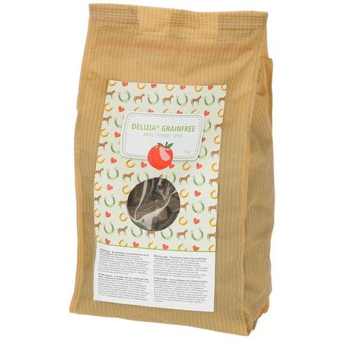 Delizia beloningsbrokken graanvrij appel 1 kg - kerbl, Dieren en Toebehoren, Overige Dieren-accessoires, Nieuw