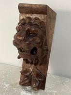 Architectonisch ornament - 1850-1900 - Leeuwenkop Console, Antiek en Kunst