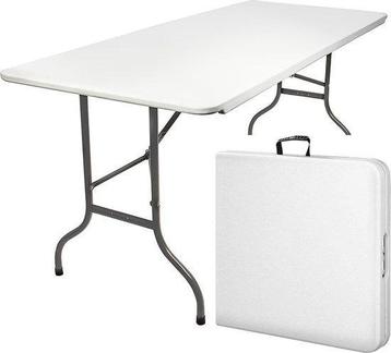 Vouwtafel - Opvouwbare Tafel - 180x70x74cm