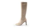 Manfield Laarzen in maat 41 Beige | 5% extra korting, Kleding | Dames, Schoenen, Hoge laarzen, Verzenden, Beige, Zo goed als nieuw