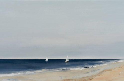 Matthieu van Riel - Texel, Netherlands, Antiek en Kunst, Kunst | Schilderijen | Modern