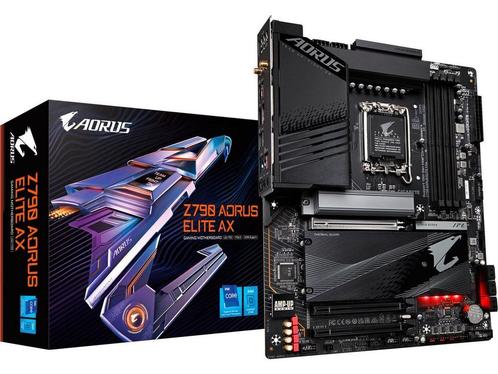 Motherboard Gigabyte Z790 AORUS ELITE AX Intel Intel Z790, Computers en Software, Moederborden, Nieuw, Verzenden