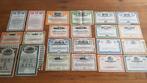 Verenigde Staten. - 22 Bonds and Shares - 1913/1985  (Zonder