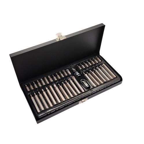 WEBER TOOLS 1/2 & 3/8 Bit set Inbus,Torx en Spline 40-deli, Doe-het-zelf en Bouw, Gereedschap | Handgereedschap, Nieuw, Ophalen of Verzenden