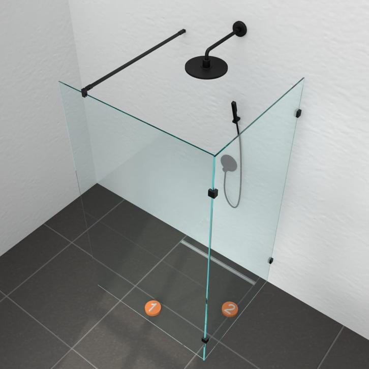 Inloopdouche hoek, Doe-het-zelf en Bouw, Sanitair, Nieuw, Verzenden