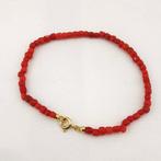 Bloedkoraal - Zilver - Armband - met de hand gemaakt