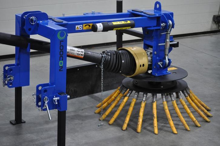 Onkruidborstel voor Mini- Compact tractor, Zakelijke goederen, Machines en Bouw | Onderhoud en Reiniging, Ophalen of Verzenden