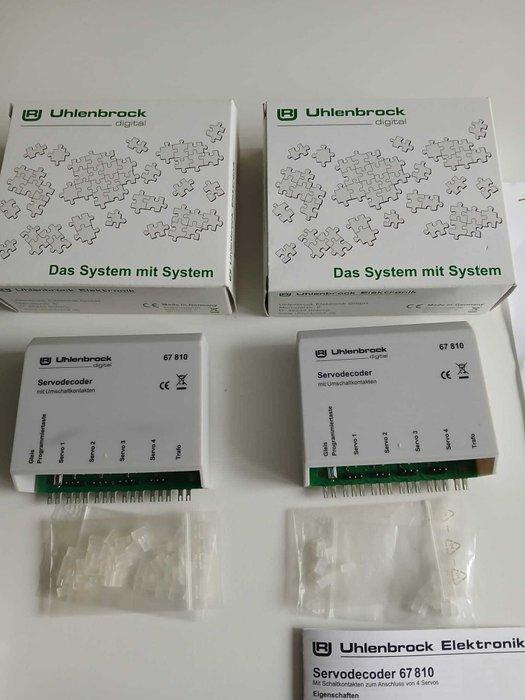 Uhlenbrock Elektronik N - 67800 - Modeltreinsporen (3) - 2x, Hobby en Vrije tijd, Modeltreinen | N-Spoor