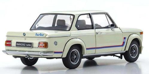 Kyosho 1:18 - Model sportwagen - BMW 2002 Turbo 1974 white -, Hobby en Vrije tijd, Modelauto's | 1:5 tot 1:12