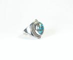 Ring Blue Copper Turquoise / Cabochon / nieuw - 6.84 g - (1)
