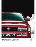 1989 VOLKSWAGEN CORRADO G60 BROCHURE NEDERLANDS, Livres, Autos | Brochures & Magazines